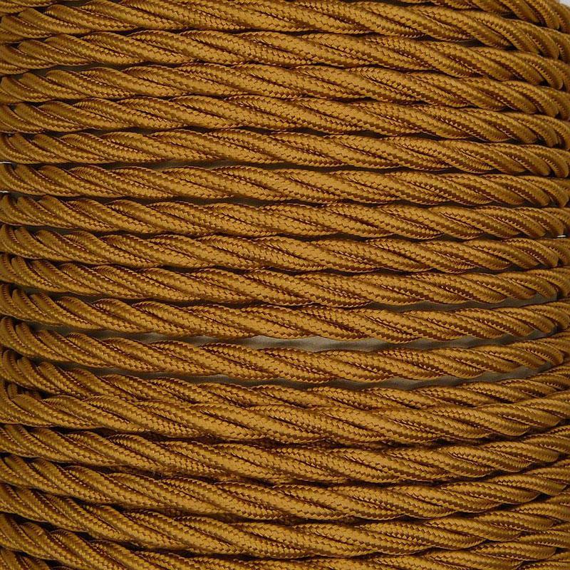 100% Light UK Twisted Braided Flex | All Square Lighting
