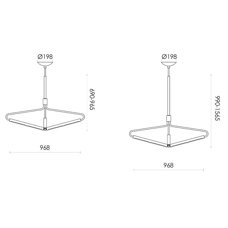 RUBN Bloomsbury Wide Pendant Light | All Square Lighting