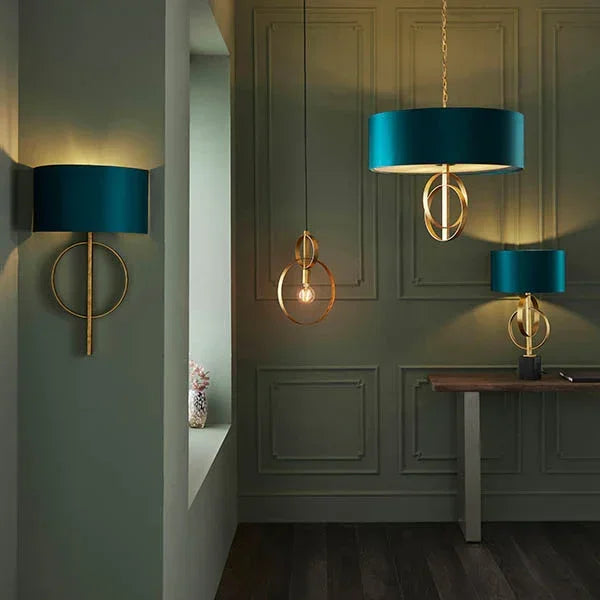 Hoop Leaf Wall Light