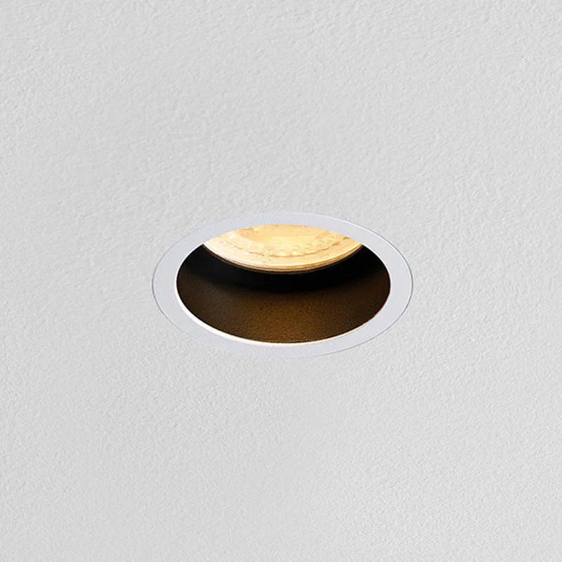 100% Light UK Exo Baffled Fixed Trimless Fire Rated Downlight | All Square Lighting