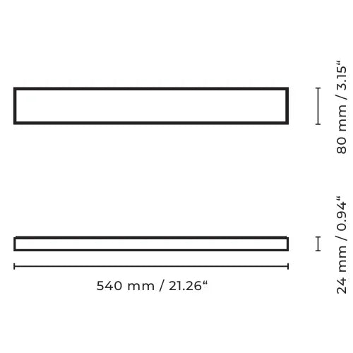 Sim Large 50 Wall Light