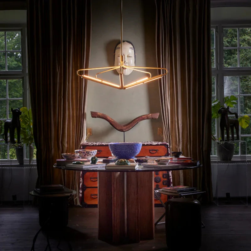RUBN Bloomsbury Wide Pendant Light | All Square Lighting