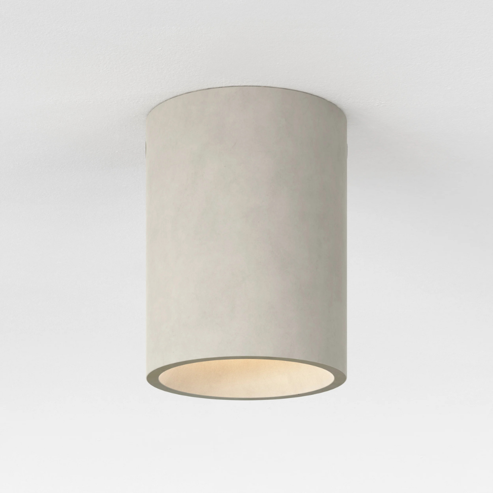 Kos Round Concrete Ceiling Light