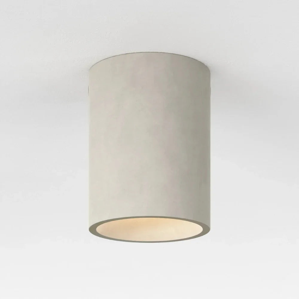 Kos Round Concrete Ceiling Light