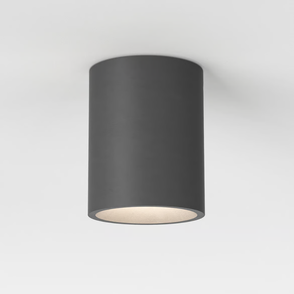 Kos Round Concrete Ceiling Light