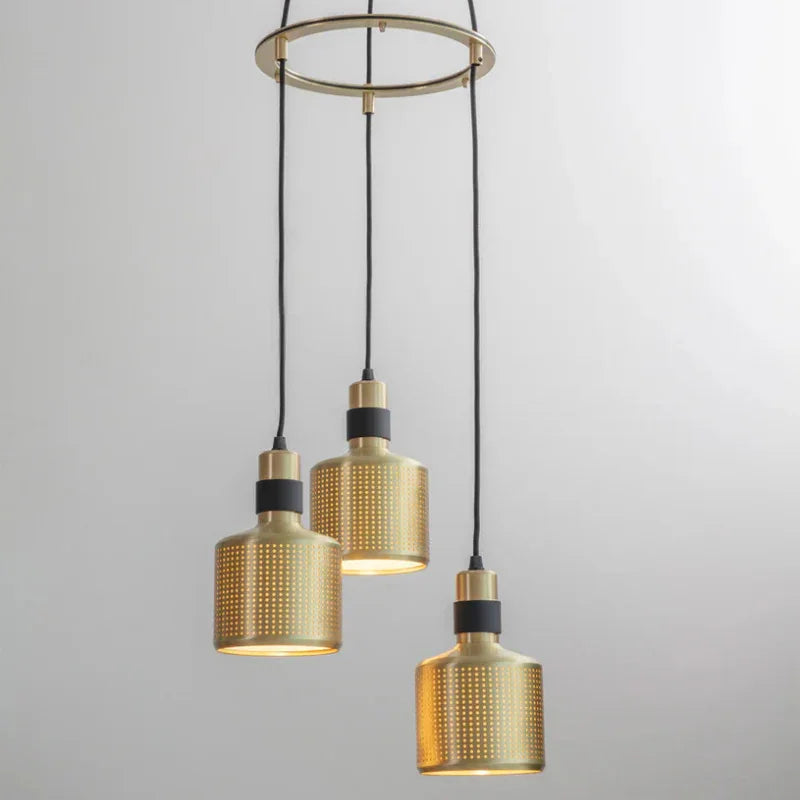 Bert Frank Riddle Cluster 3 Pendant Light | All Square Lighting