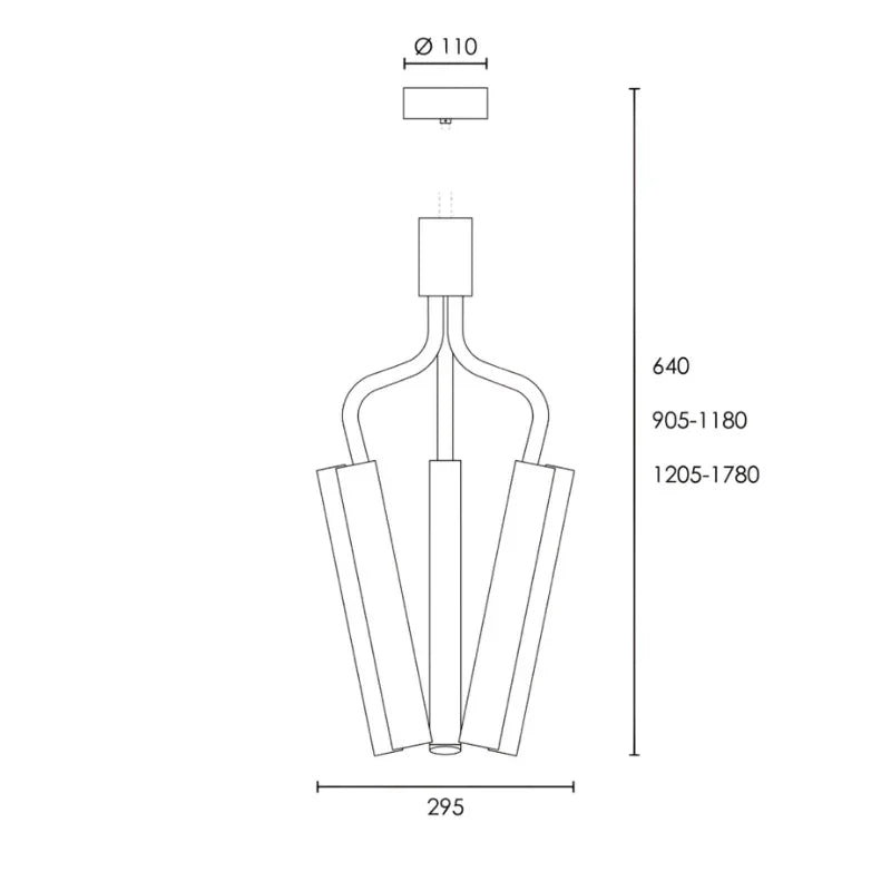 RUBN Angel 3 300 Pendant Light | All Square Lighting