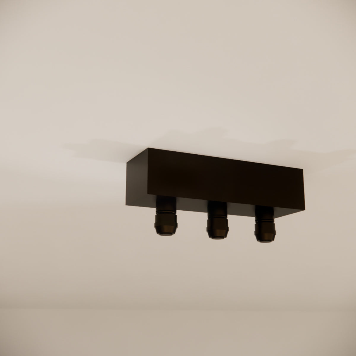 Pulo Long 140 X3 Grip Ceiling Rose