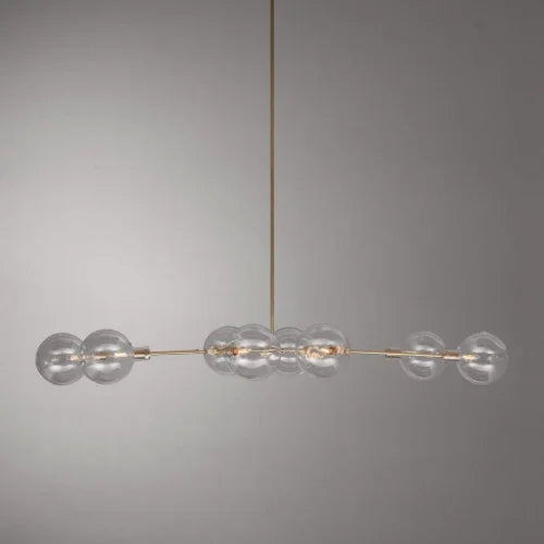 Ora 8 Asymmetrical Chandelier Pendant Light