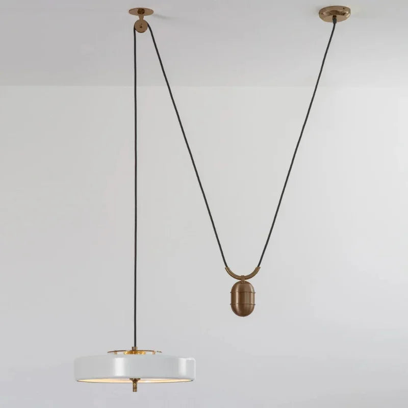 Bert Frank Revolve Rise & Fall Pendant Light | All Square Lighting