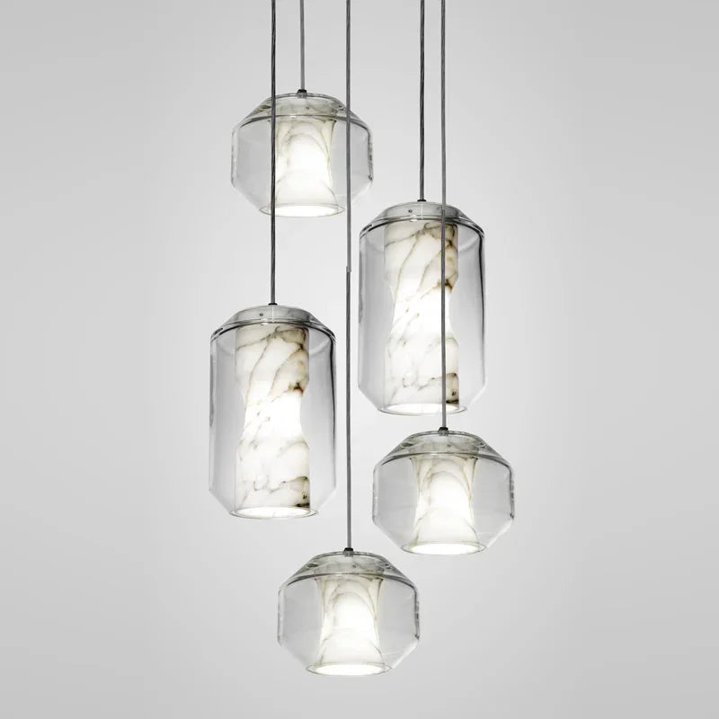 Lee Broom Chamber 5 Piece Pendant Light | All Square Lighting