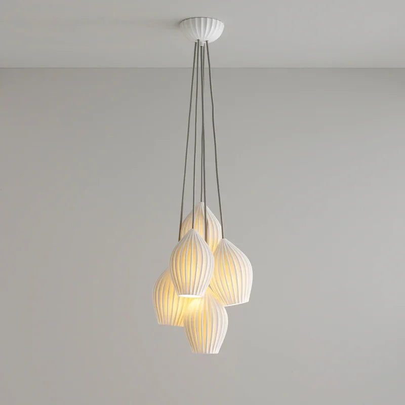 Original BTC Fin Grouping Of 5 Pendant Light | All Square Lighting