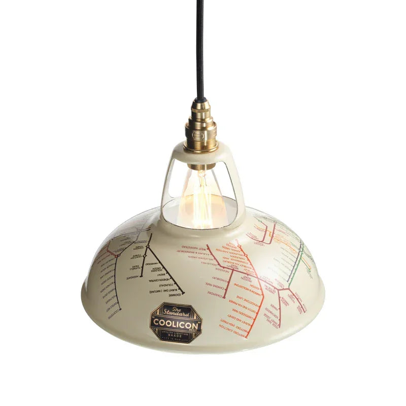 Coolicon Lighting Original 1933 Design “Underground Map ” Pendant Light | All Square Lighting