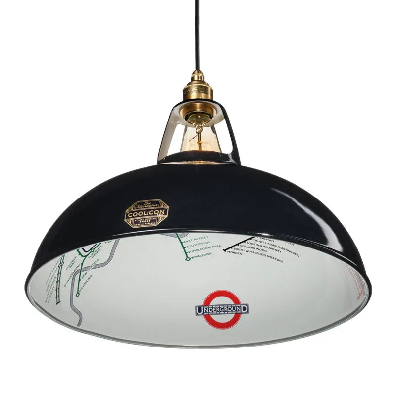Coolicon Lighting Original 1933 Design Large “Northern Line” Pendant Light | All Square Lighting