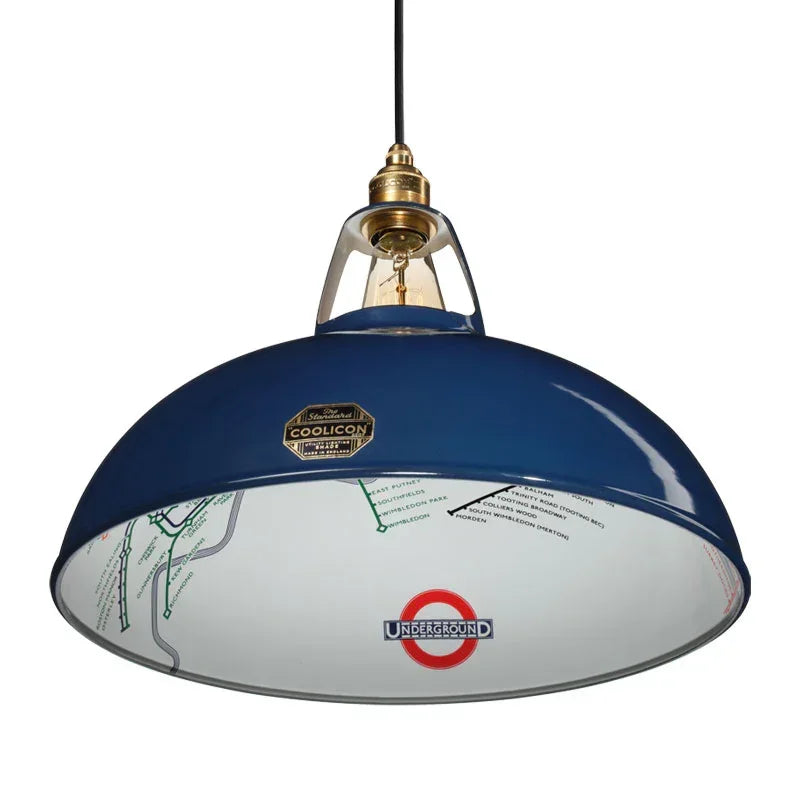 Coolicon Lighting Original 1933 Design Large “Piccadilly Line” Pendant Light | All Square Lighting