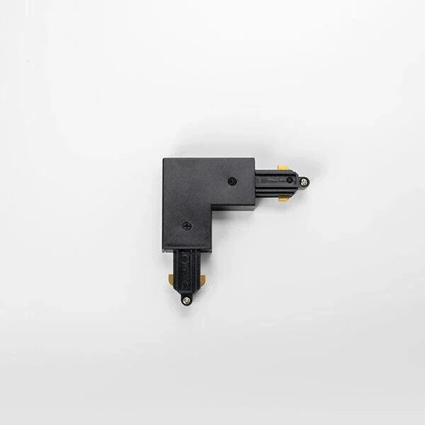 100% Light UK Track 90° Corner Connector Accessory | All Square Lighting