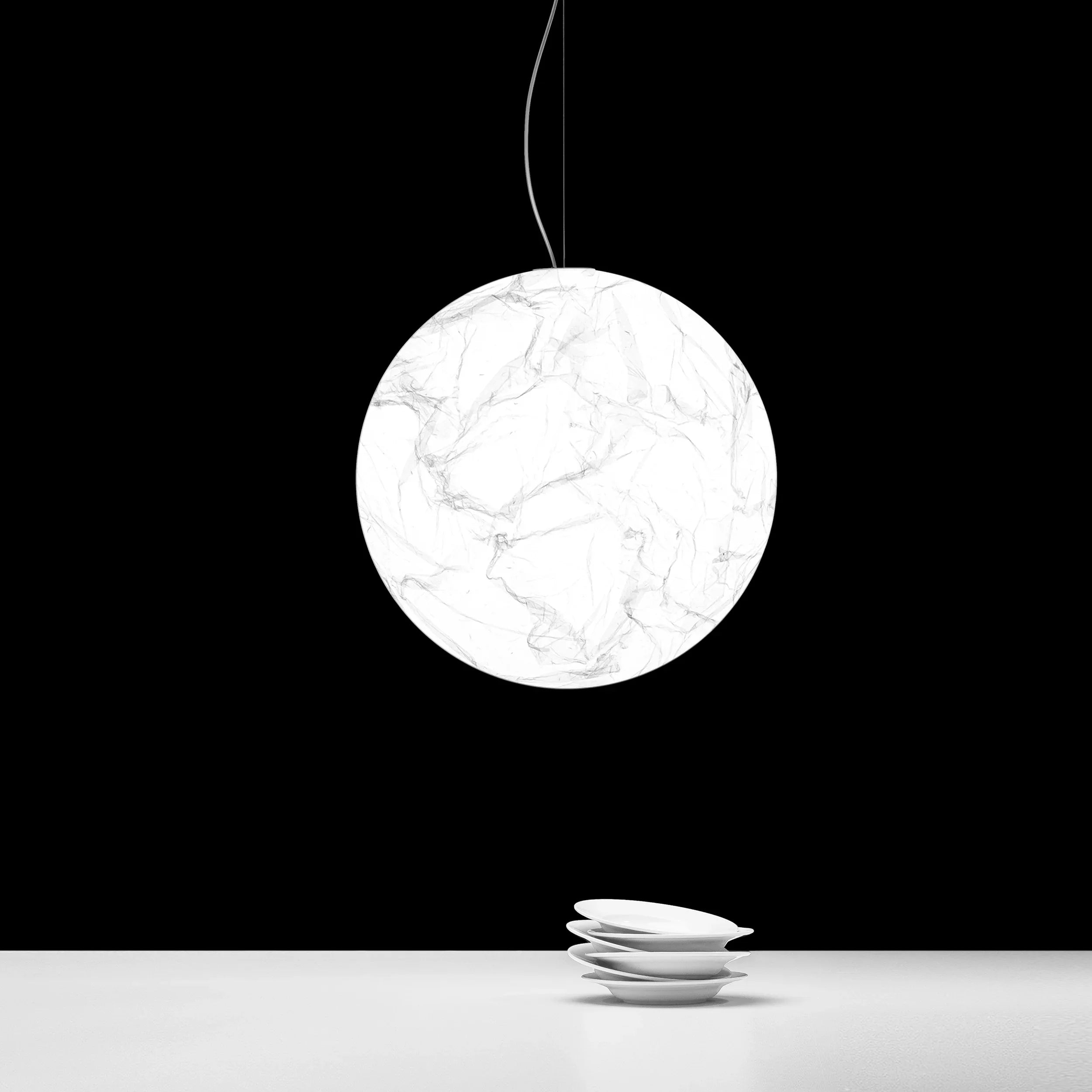 Davide Groppi Moon 80 Pendant Light | All Square Lighting