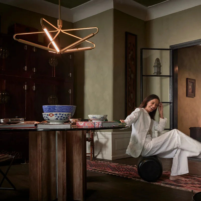 RUBN Bloomsbury Wide Pendant Light | All Square Lighting
