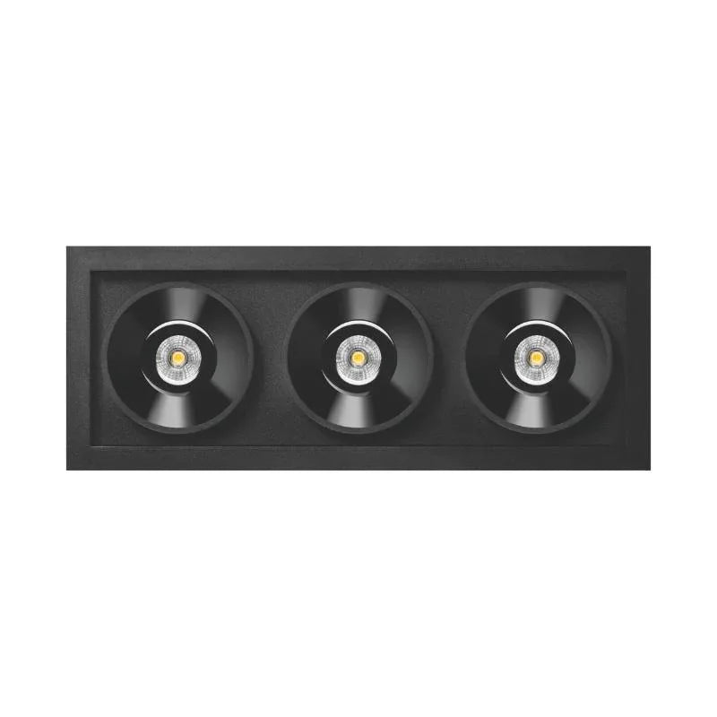 Arkoslight Black Foster 3 Downlight | All Square Lighting