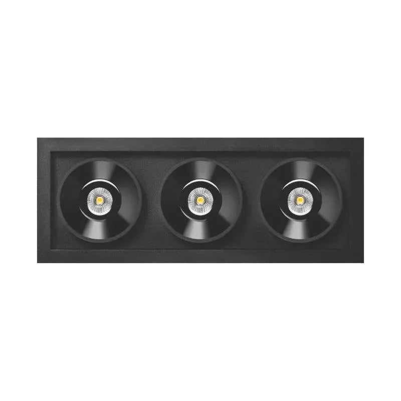 Arkoslight Black Foster 3 Downlight | All Square Lighting