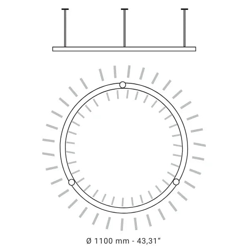 Rio In And Out Ceiling Light