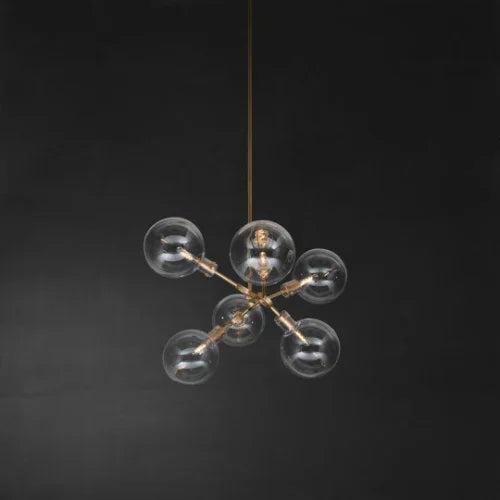 Ora 6 Compact Chandelier Pendant Light
