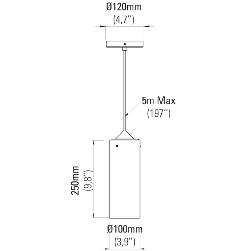 Tobo Porcelain 250 Pendant Light