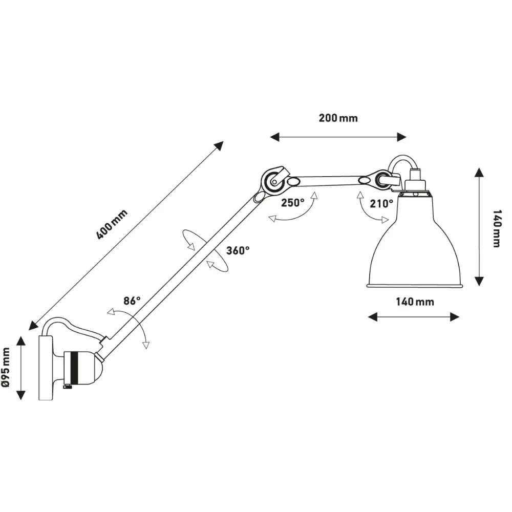 N°304 L60 Wall Light
