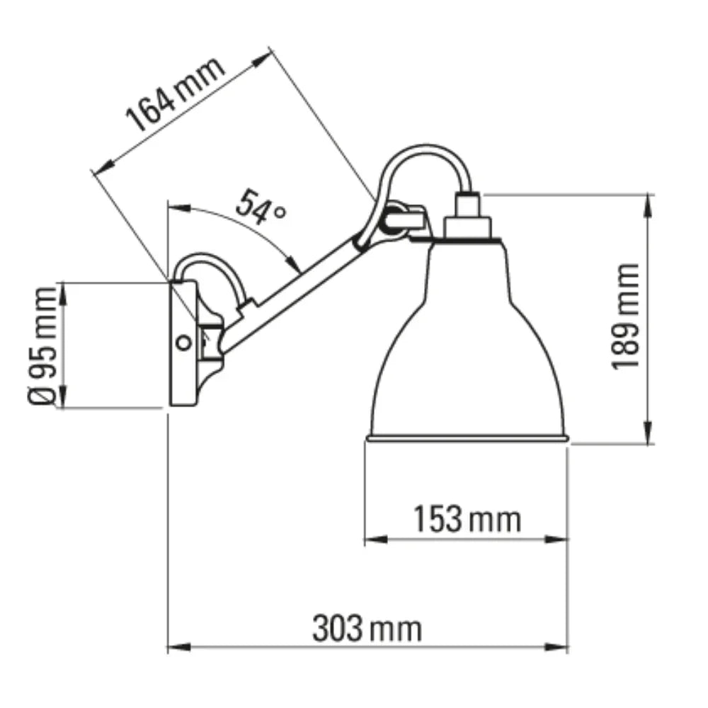N°104 Bathroom Wall Light