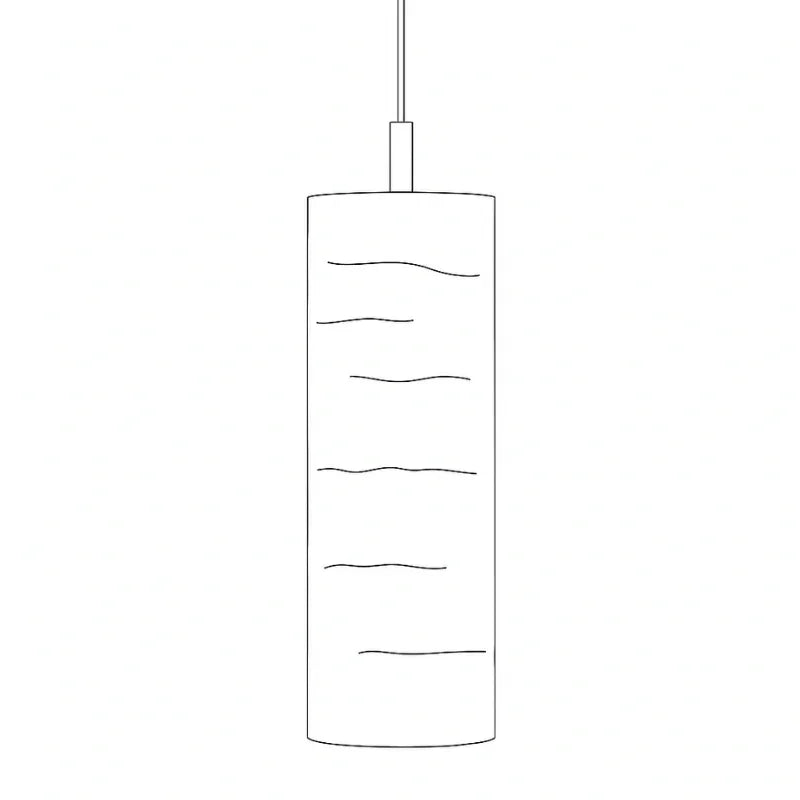 Alba Cylinder Pendant Light