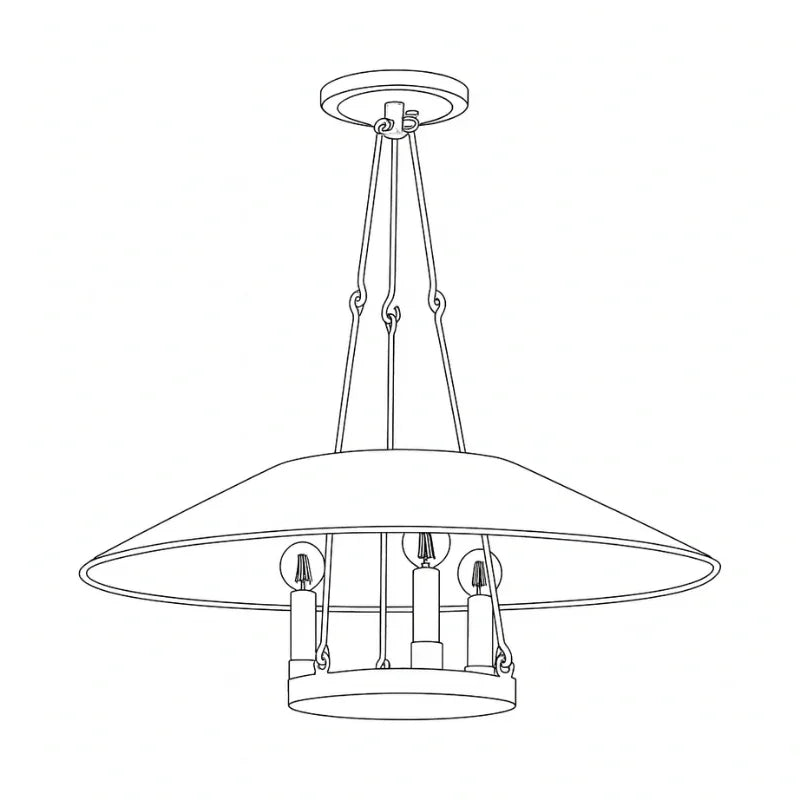 Archive Chandelier Pendant Light
