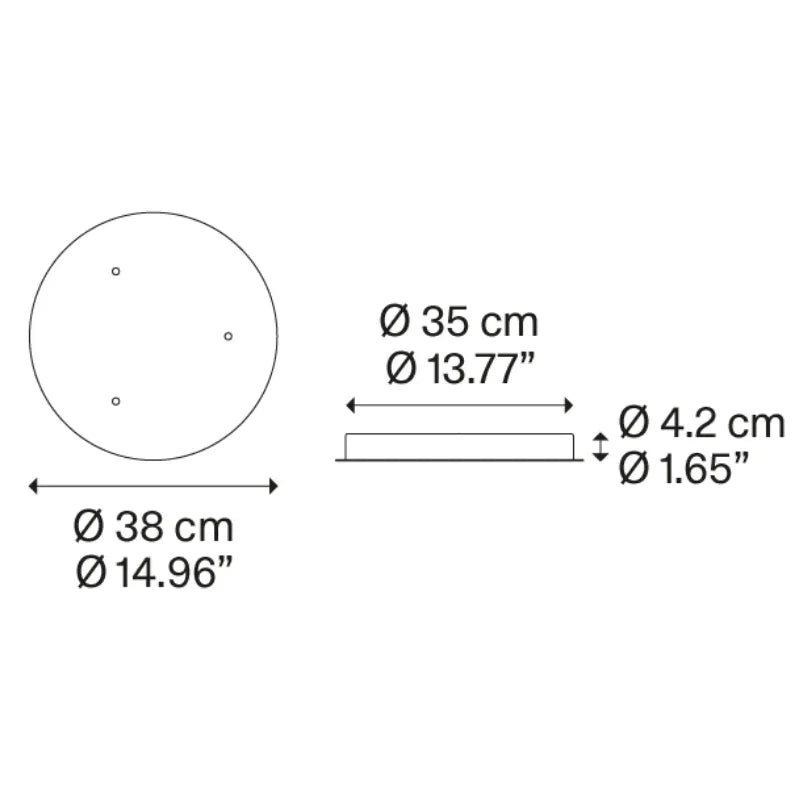 Lodes Round Cluster Canopy System | All Square Lighting