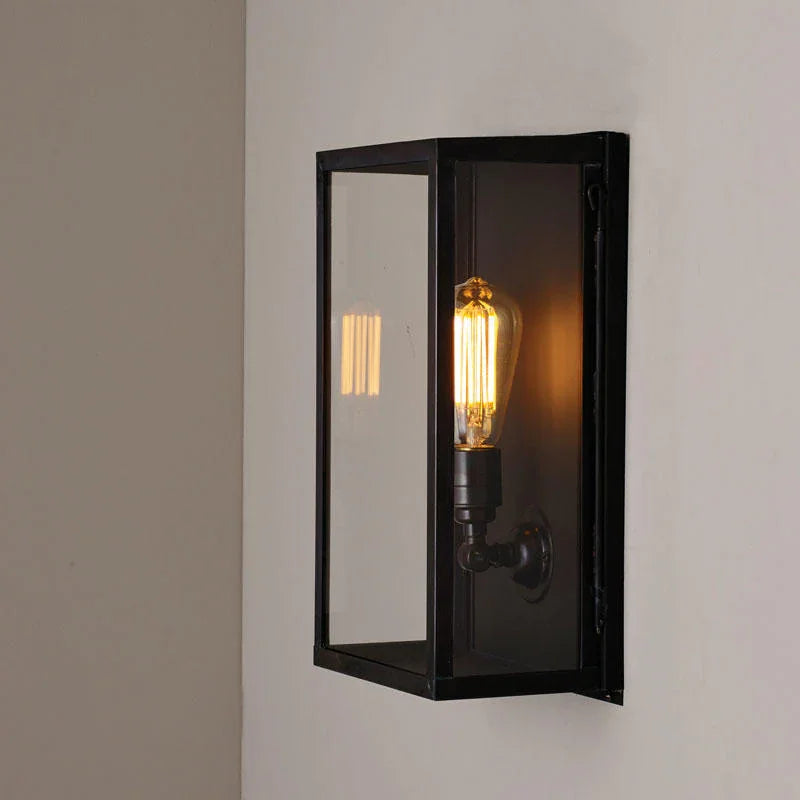 Original BTC Box Medium Internal Glass Wall Light | All Square Lighting