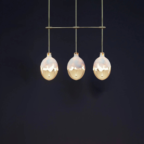 Glow 3 In Line Ceiling Light