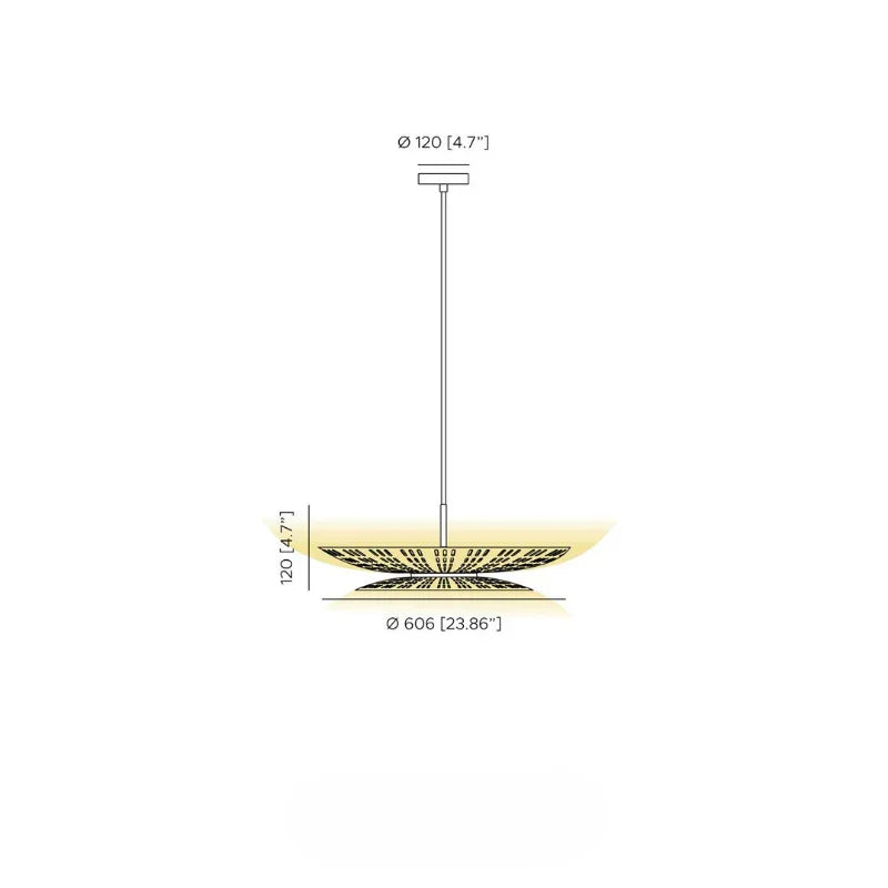 Contardi Air Small Pendant Light | All Square Lighting