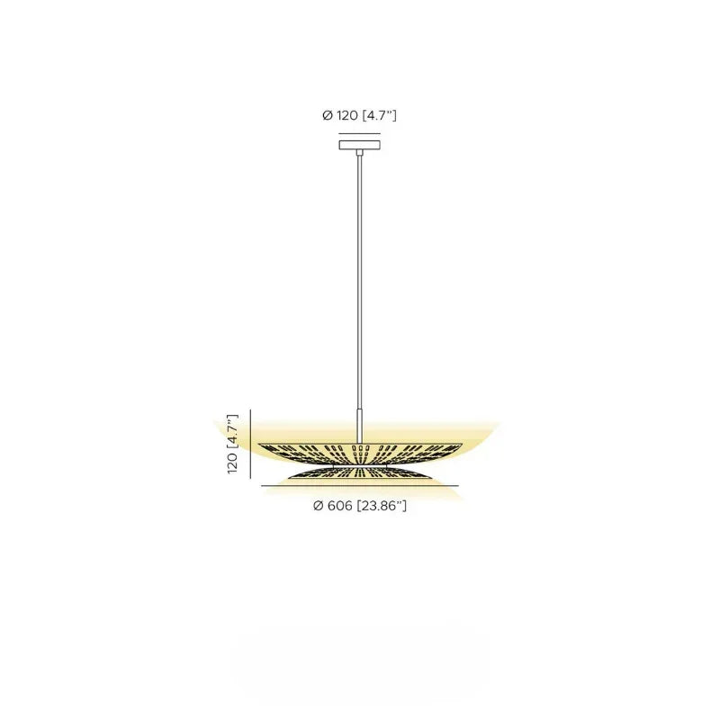 Contardi Air Small Pendant Light | All Square Lighting
