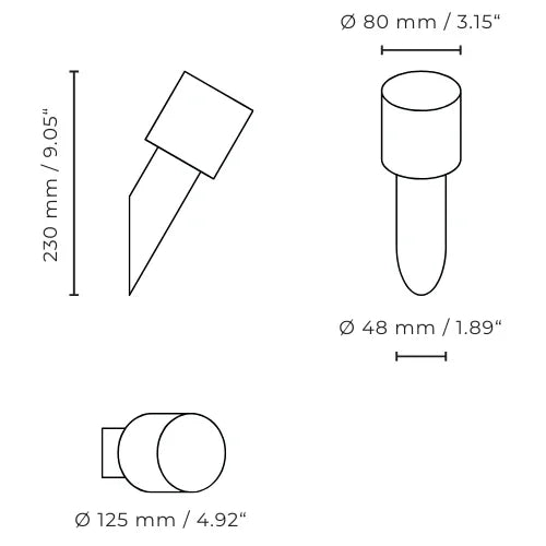 Torch Wall Light