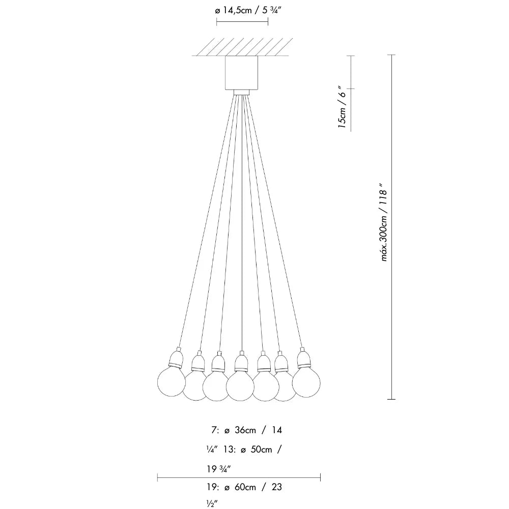 Ilde Max Pendant Light