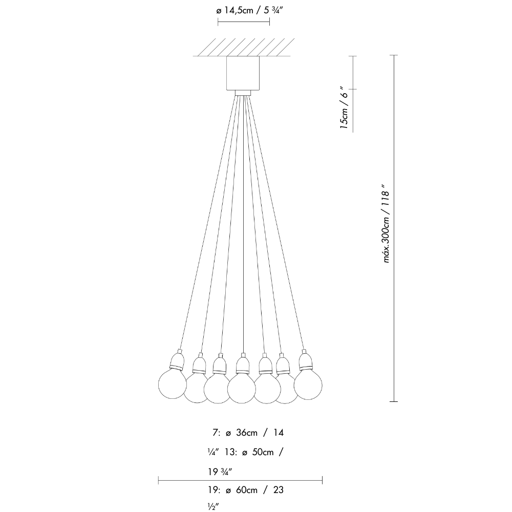 Ilde Max Pendant Light