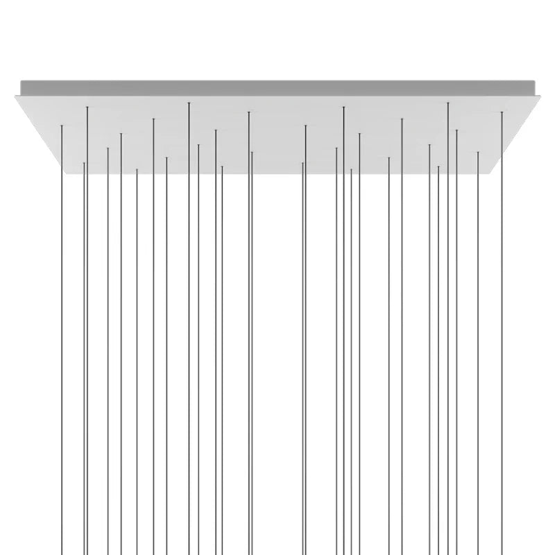 Lodes Rectangular Cluster Canopy System | All Square Lighting