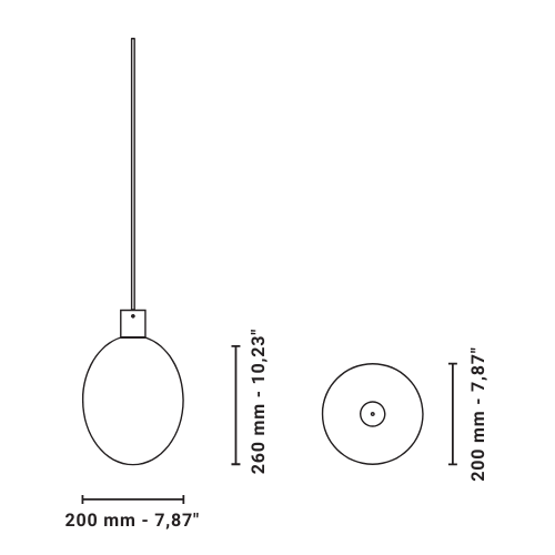 Glow 1 Pendant Light