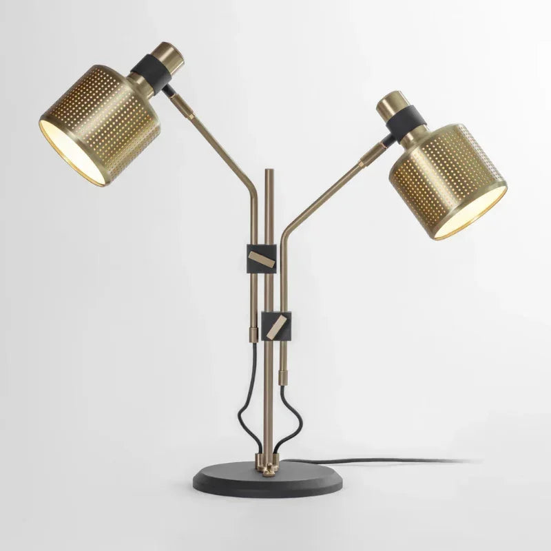 Bert Frank Riddle Twin Table Lamp | All Square Lighting