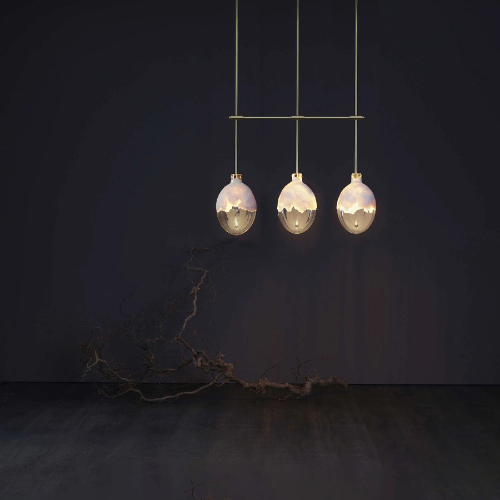 Glow 3 In Line Ceiling Light