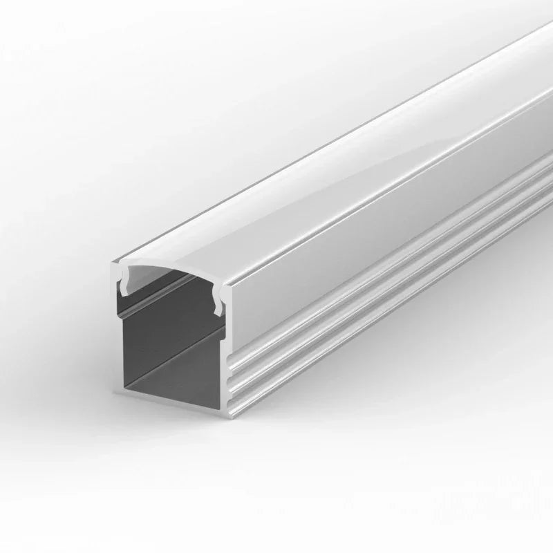 100% Light UK Micro Surface LED Profile | All Square Lighting