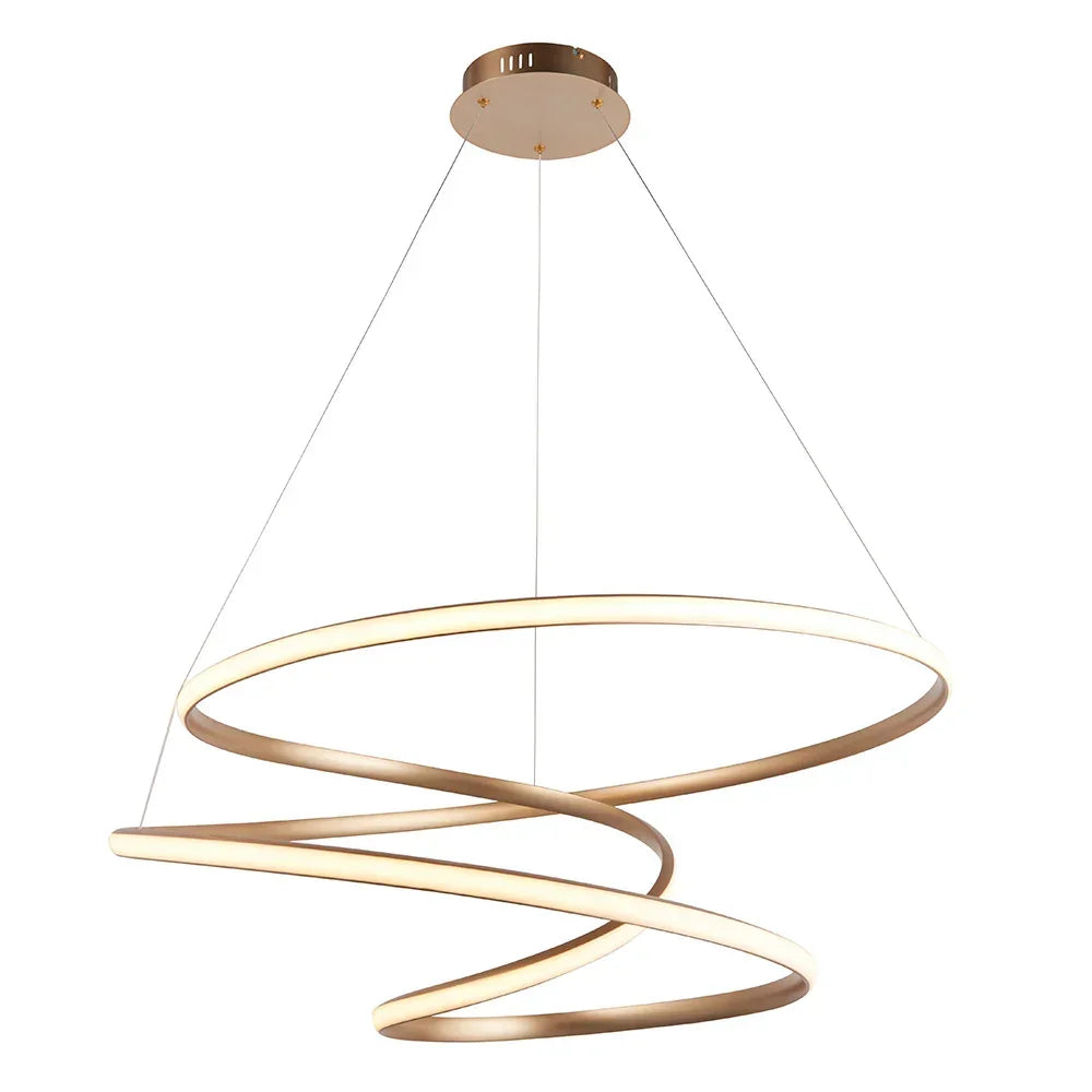 Vortex Spiral Grande Pendant Light