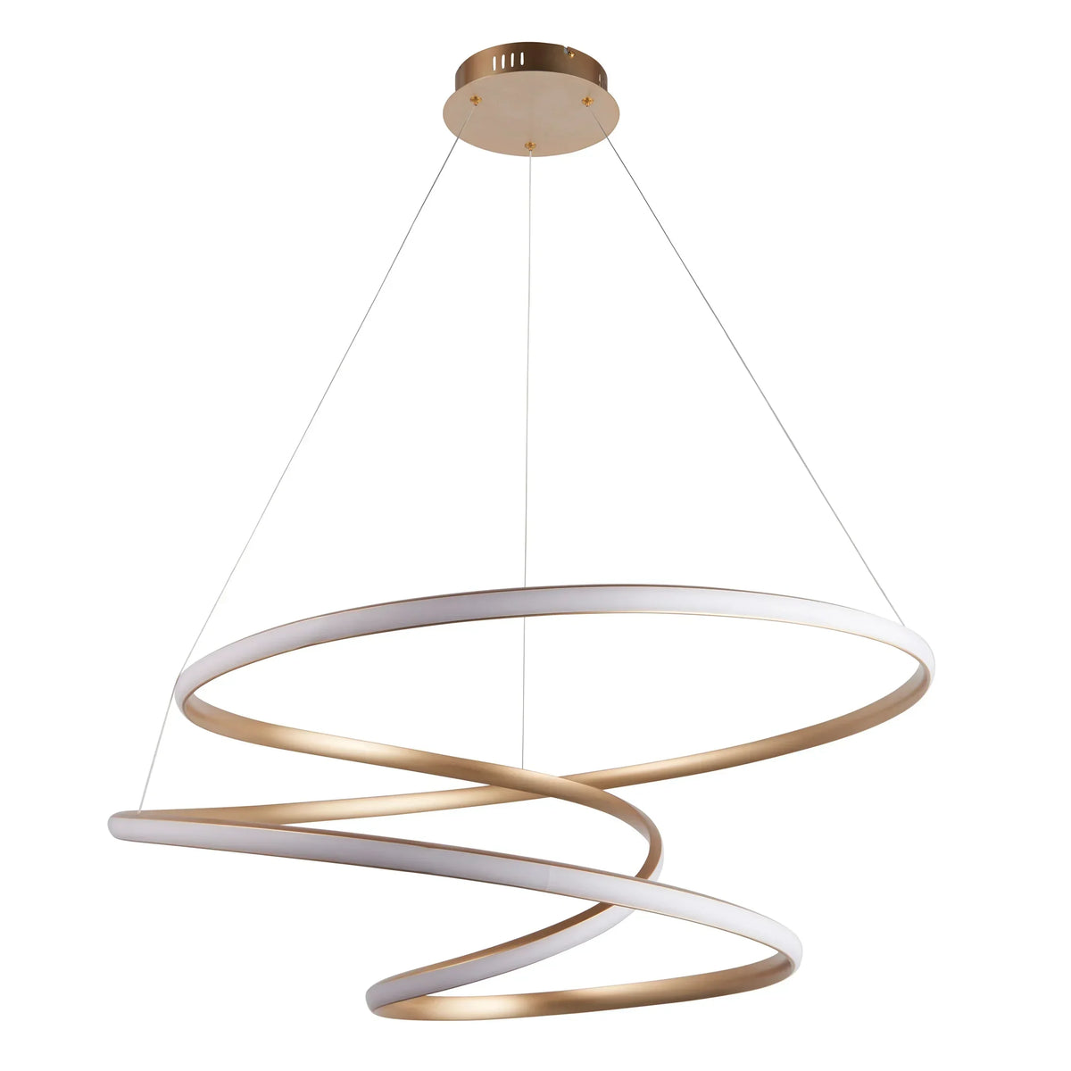 Vortex Spiral Grande Pendant Light