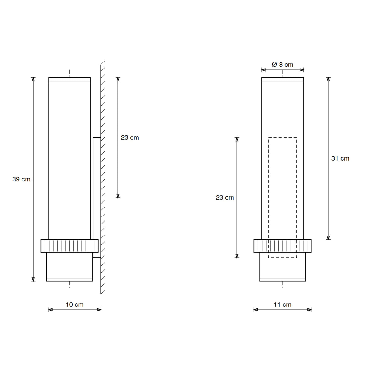 Argon Wall Light