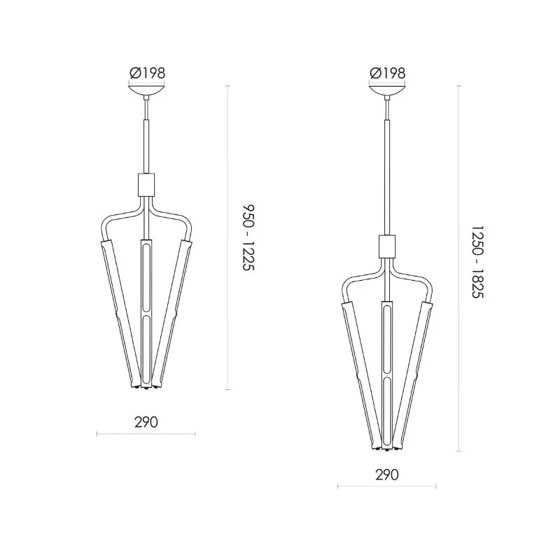 RUBN Bloomsbury Short Pendant Light | All Square Lighting