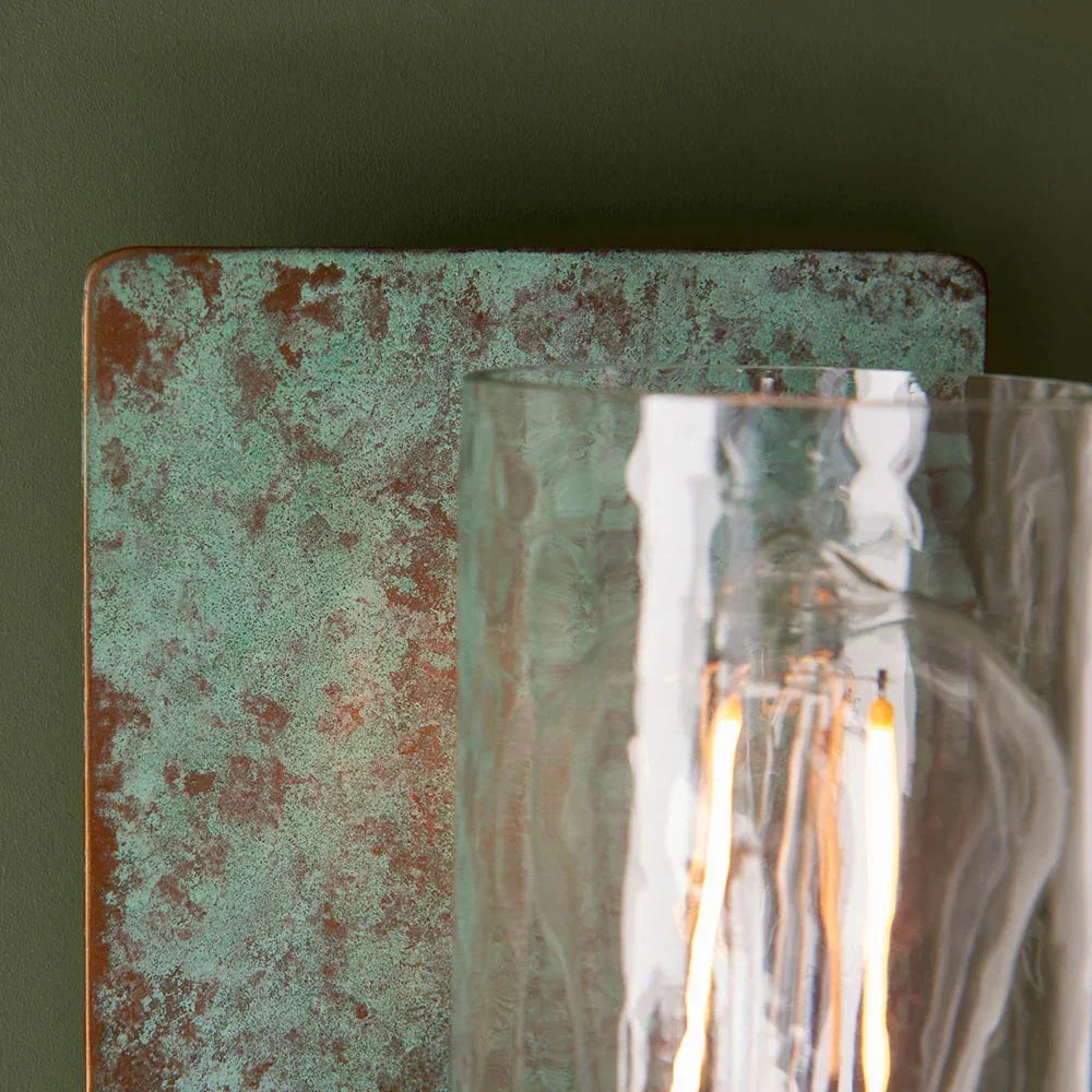 Helix Textured Wall Light