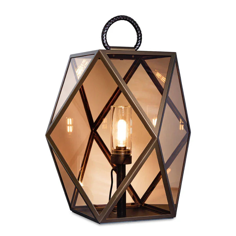 Contardi Muse Lantern Large Outdoor Floor Lamp | All Square Lighting